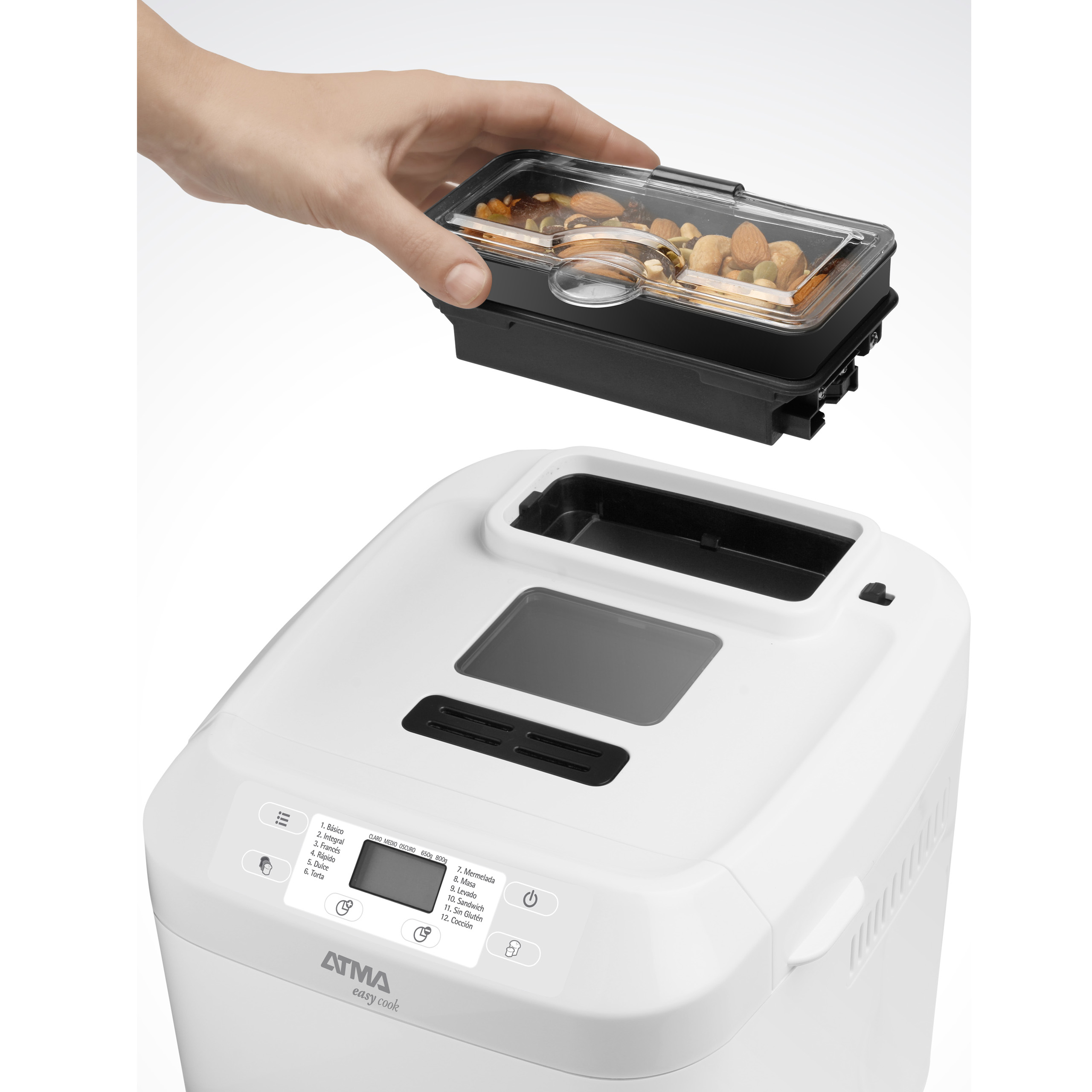 Horno P/pan Atma Hp4060e C/accesorios Para Baguette/disp Nueces/frutas/900g  | Atma