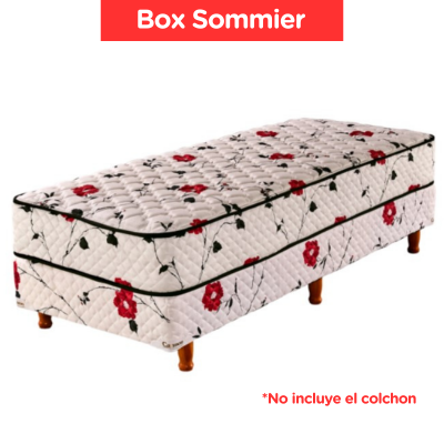 Box Sommier Cannon Soar 100x190x23 (sin Colchon)
