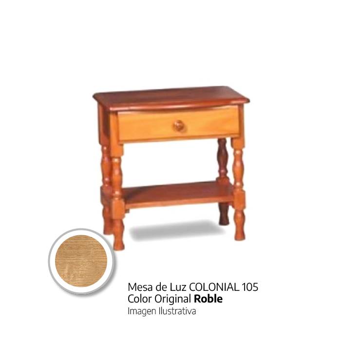 Mesa Luz Barulich Colonial 105 Roble