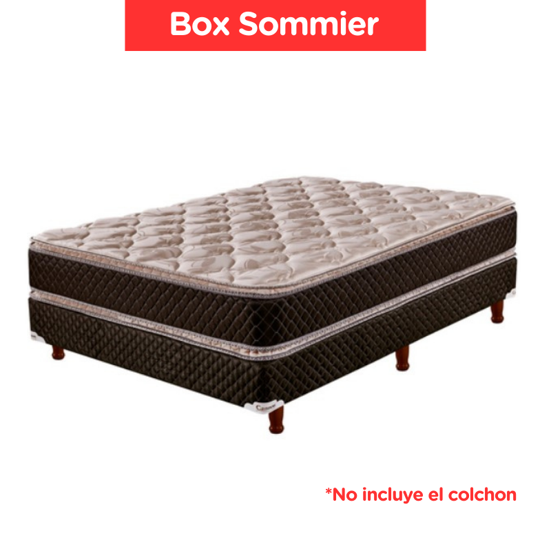 Box Sommier Cannon Exclusive 140X190X23 (Sin Colchon)
