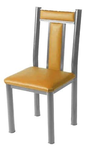 Silla Caño Silcar S96 Tapiz. En Tela C/Aluminio