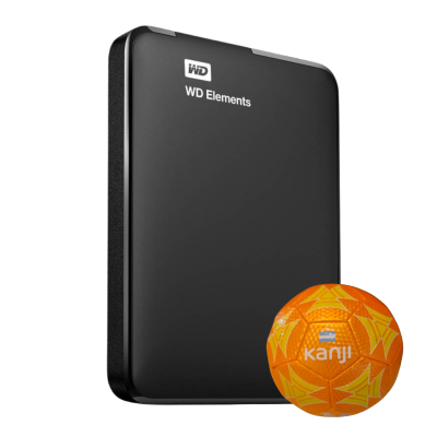 Disco Rigido Western Digital Wdbuzg0010Bbk 1Tb Externo Usb 3.0 Gnu