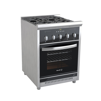 Cocina Morelli Cristal 600 4H Pta.vidrio Vitrifica