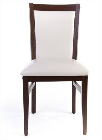 Silla Mad Genoud Paraiso Camila Contem Tapizada Color Nogal