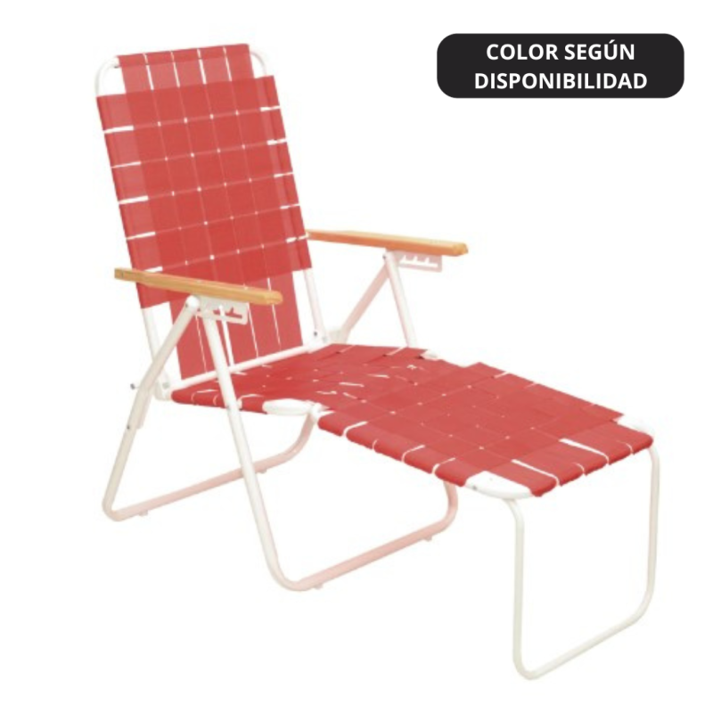 Reposera Plegable Descansar 200004 Caño