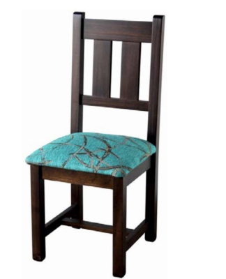 Silla De Madera Mobilia Silvia Color Castaño