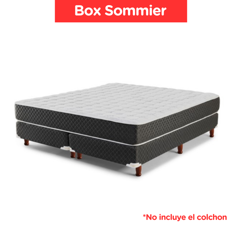 Box Sommier Cannon Renov/Doral/D Pillow Top 080X200X21 (Sin Colchón)