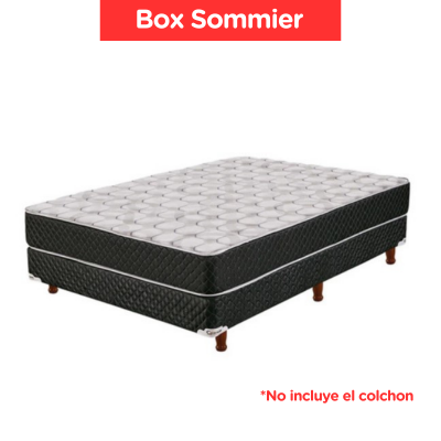 Box Sommier Cannon Renov/doral/d Pillow 140x190x21 (sin Colchon)
