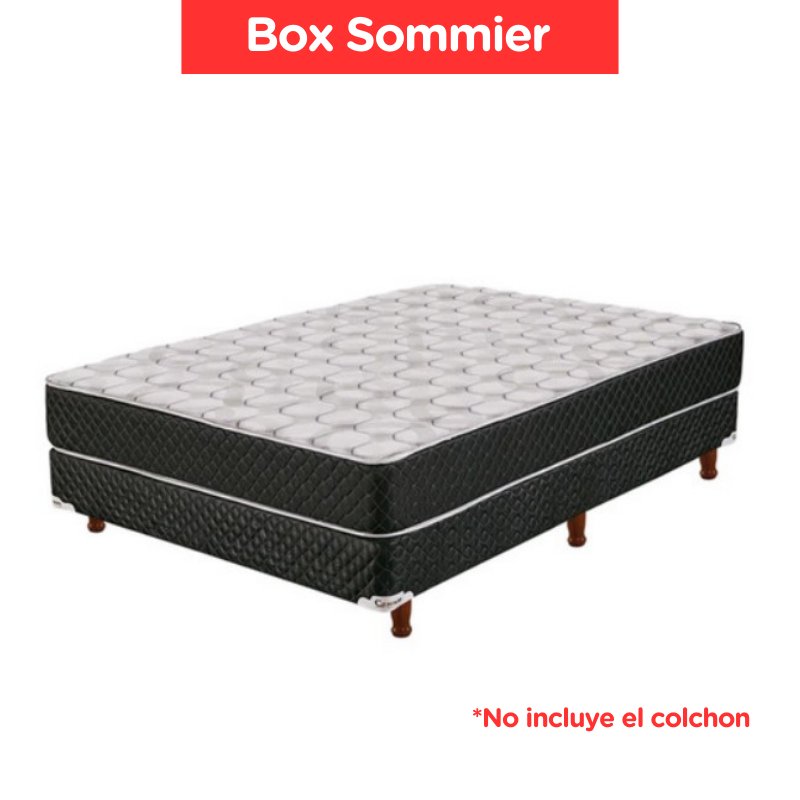 Box Sommier Cannon Renov/Doral/D Pillow 140X190X21 (Sin Colchon)