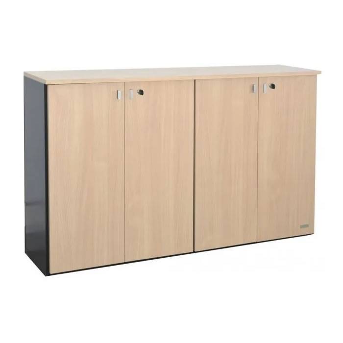 Biblio Platinum Inferior Mod. 505 1.48 X 0.89 X 0.35 Color Haya/Negro 4 Ptas De Abrir