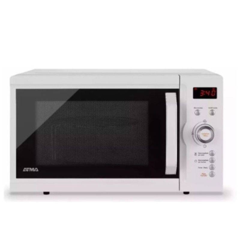 Microondas Atma Md1723Gn Con Capacidad De 23 Litros, Potencia De 800W, Panel Digital, Grill