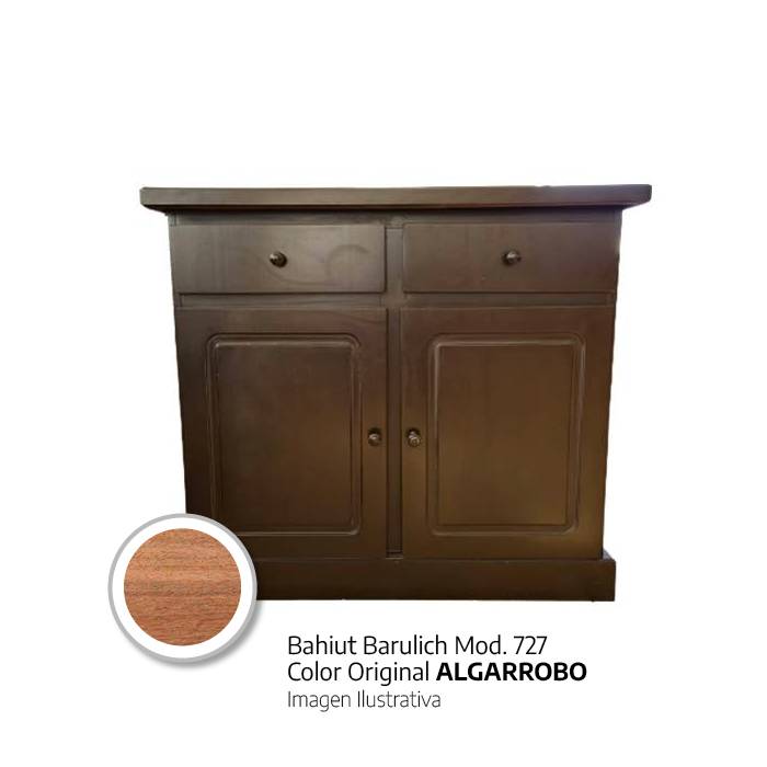 Bahiut  Barulich Mod. 727 1 Mtr  Color Algarrobo