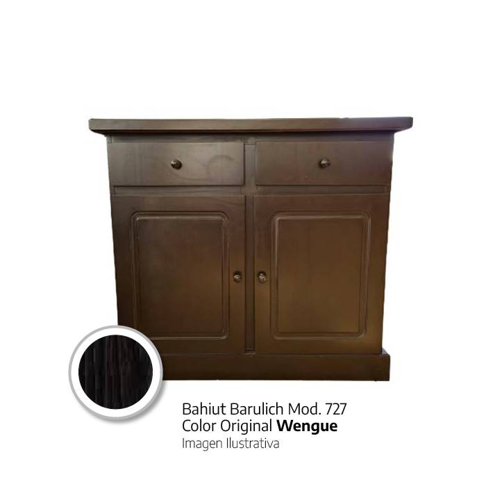 Bahiut  Barulich Mod. 727 1 Mtr  Color Wengue