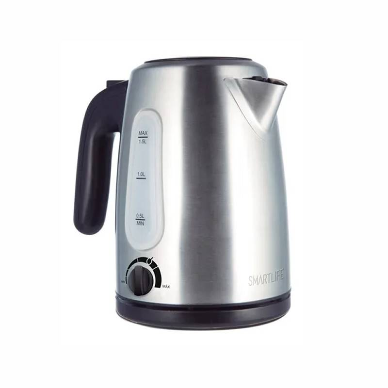 Pava Electrica Smartlife Sl-Ek1510Ix 1.5Lts 1850W Inox Corte Mate