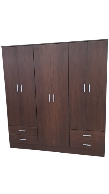 Placard Ricchezze 182X169X047 6P 4C Tana Plus Tabaco