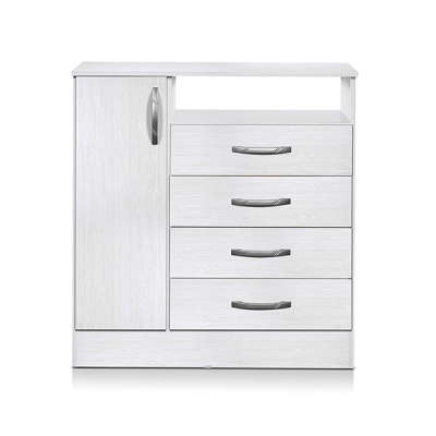 Comoda Ricchezze 4C 1P Blanco Veta