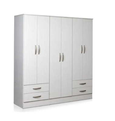 Placard Ricchezze 182X169X047 6P 2C Tana Plus Blanco Veta