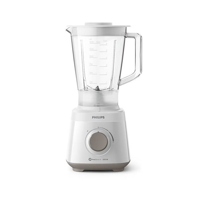 Licuadora Philips Hr2129/00 550W /Jarra De 2L  Plastico/ Tritura Hielo/ 2 Velocidades + Pulsador