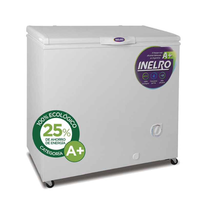 Freezer Inelro Mod. Fih -270 Color Blanco 215 Litros