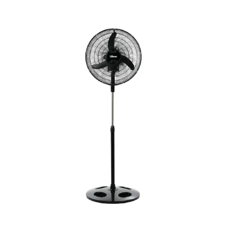 Ventilador Pie Liliana 20 Vprn20 Parrilla Met Negra/Aspas Negras/90W/Orbital+Repeler