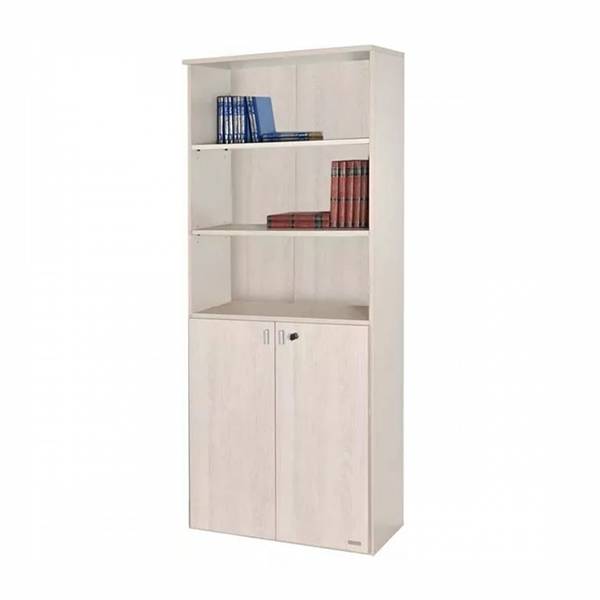 Biblioteca Platinum  Ptas Bajas  Mod. 530 0.75 X 1.88 X 0.35 Color Gris And