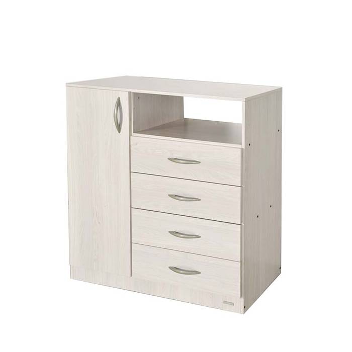 Chiffonier Platinum 4Caj 1Pta 921 Gris Andino
