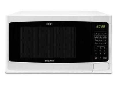Microonda Bgh B228Db9 28Lts Digital C/Grill Blanco Pnh0486