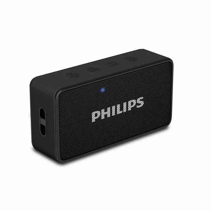 Parlante Portatil Philips Bt60Bk/77 Bluetooth/Bat Recarg/3W/Radio Fm