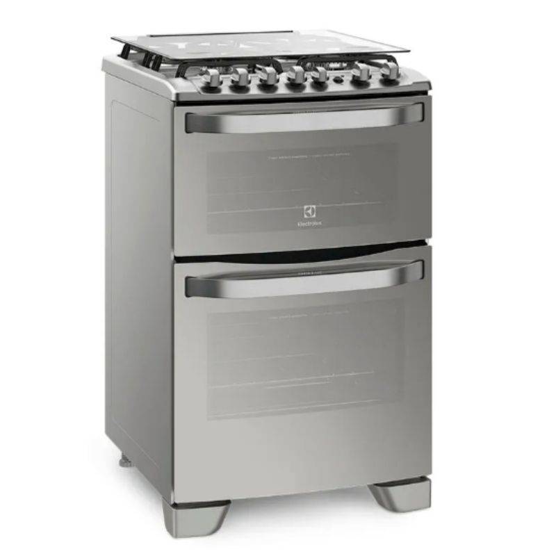 Cocina Electrolux 56Dxq Doble Horno Elec-Gas/Grill/Espejada Inox