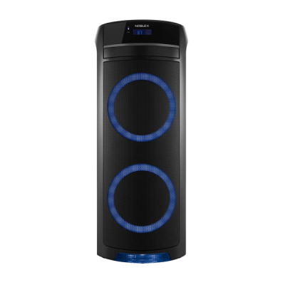 Bafle Noblex Mnt390 Radio Fm Doble Woofer 6.5