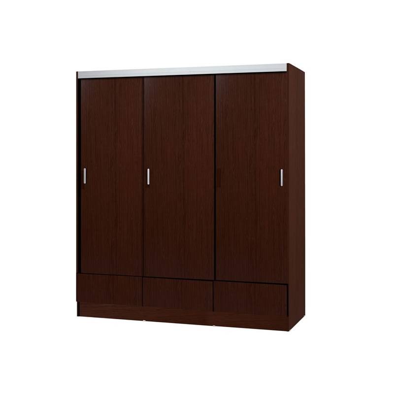 Placard Ricchezze 190X170 2P Tana Plus C/Ptas Corredizas C/Tabaco