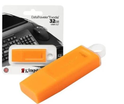 Pen Drive Kingston 32 Gb Usb 3.2 Dtx/32Gb Orange (0413826) Jkb
