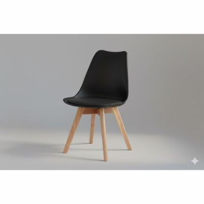 Silla Mad Barulich Mod. Tulip C/Negro