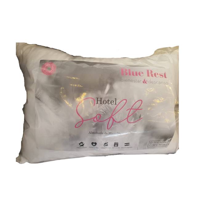 Almohada Blue Rest 070X050 Microfibra Art.12190