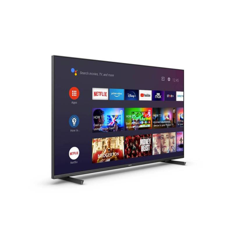 Led Philips 65 4K 65Pud7906/77 Borderless/Ambilight/Usb/Hdmi/Bluetooth/Android