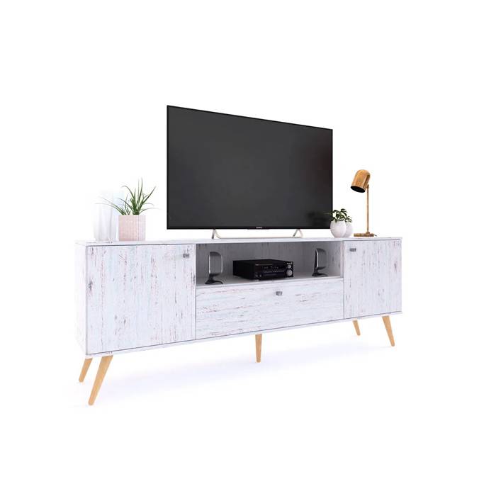Rack Delos Mod. 882  0.66 X 1,80 X 0.35 3 Puertas Color Fc