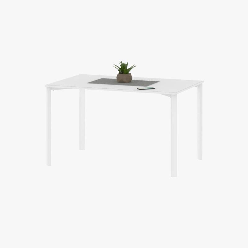 Mesa Caño Dielfe Mod. Milano 1.30 X 0.82 Caño Blanco