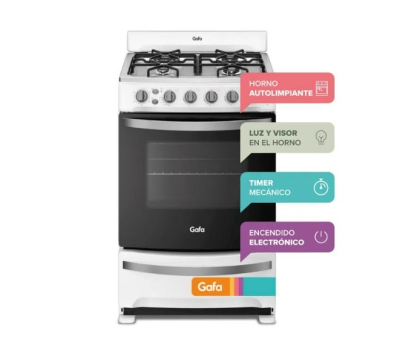 Cocina Gafa Cgb56 4H Blanca