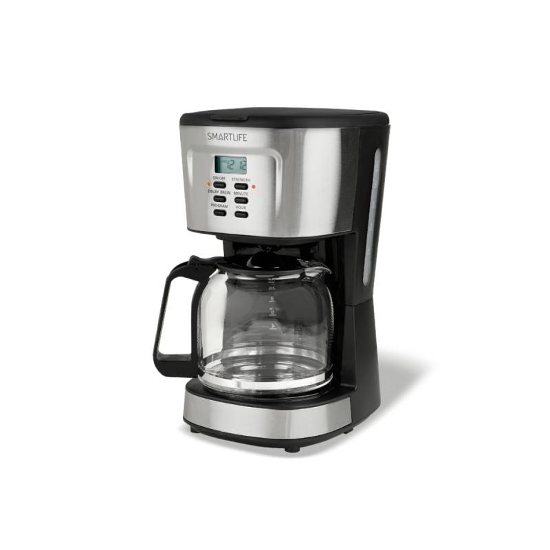 Cafetera Smartlife Sl-Cmd1095 1.5Lts/980W/Temporizador Programable/Filtro Removible
