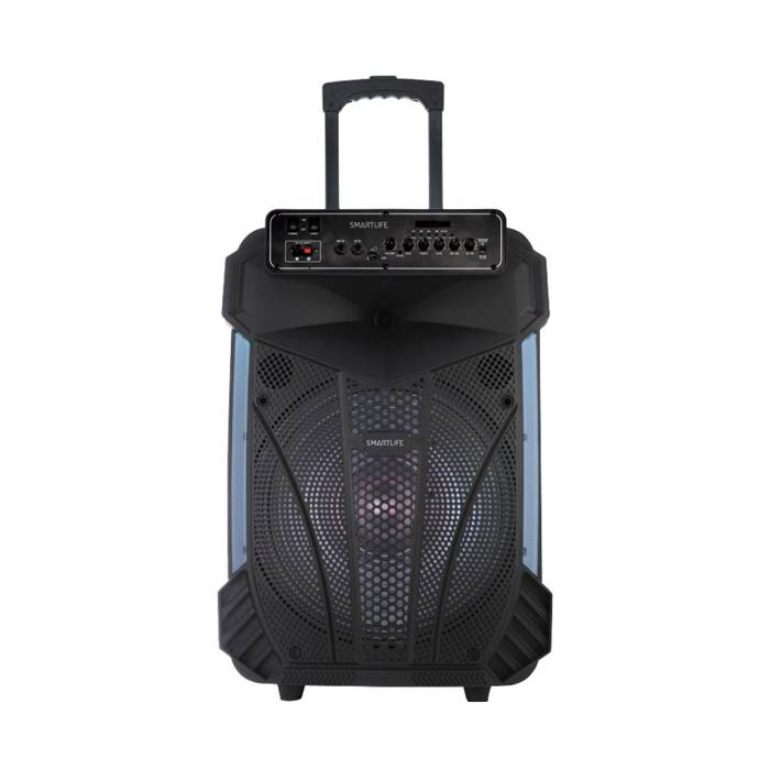 Bafle Smartlife Sl-Pb115050 Woofer 15 Tweeter 1.5 50W Rms Bluetooth/Usb/Fm/Aux/Bat 7200Mah