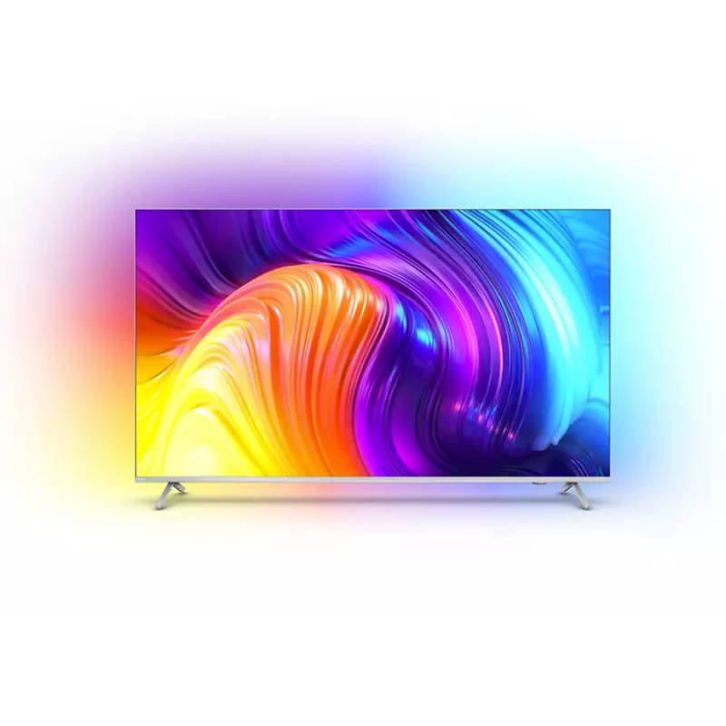 Led Philips 75 4K 75Pud8507/77 Borderless/Ambilight/Usb/Hdmi/Bluetooth/Android