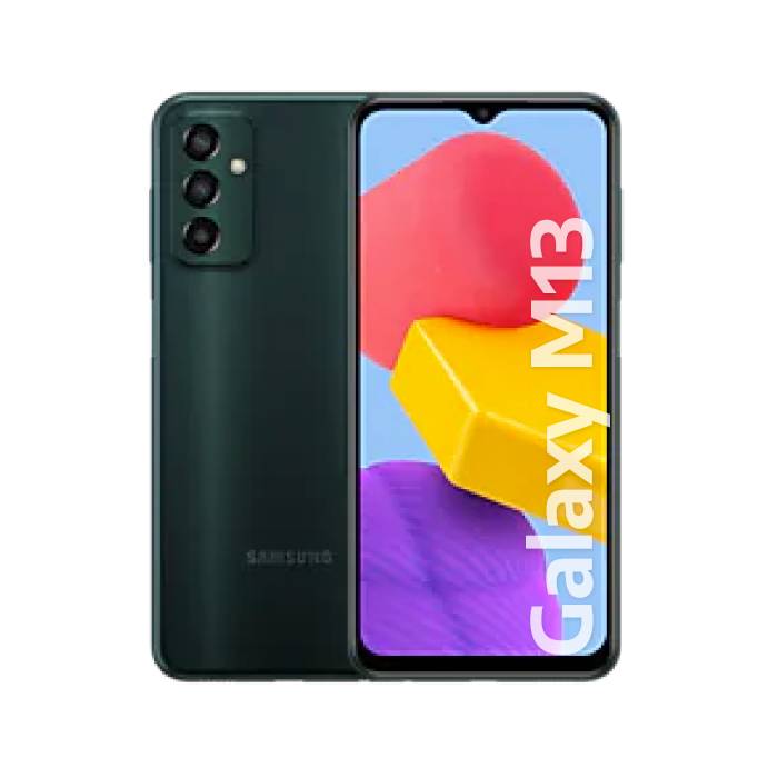 Celular Samsung Sm-M135Mzggaro Galaxy M13 Deep Green Libre Mul (128/4Gb)