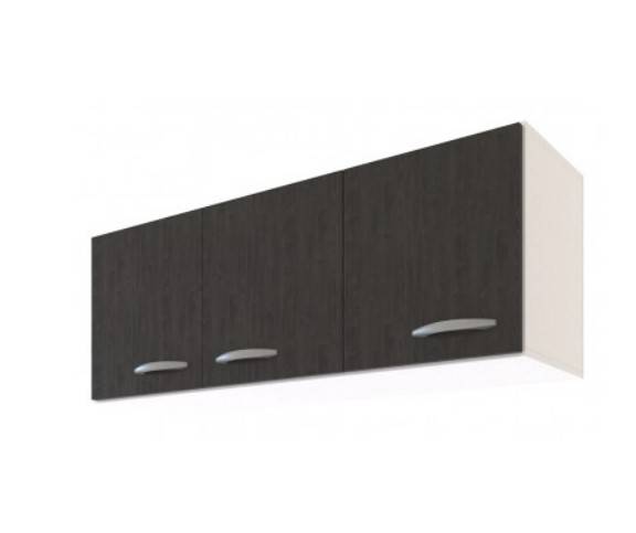 Alacena Delos 120 3Ptas Dl622 Blanco/Wengue Brt