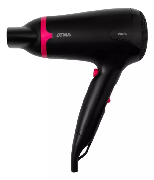 Secador Pelo Atma Sp8964P Attitude 1600W-2 Velocidades-Aire Frio-Boquilla