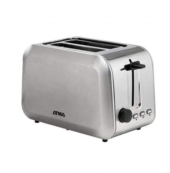 Tostadora Atma To8020Ip 2 Rebanadas Acero Inoxidable