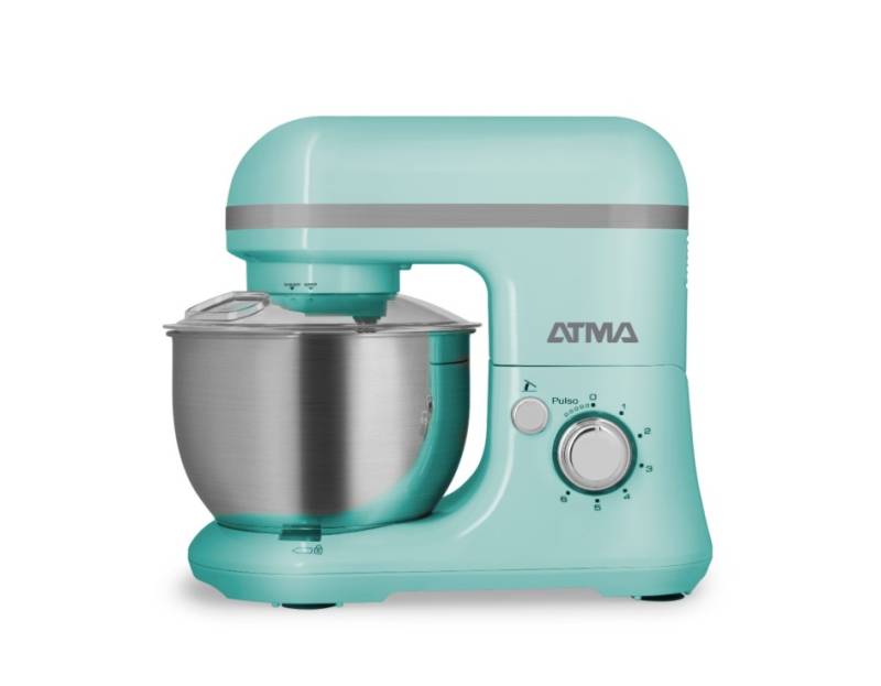 Batidora Atma Bpat21Bp C/Bowl Acero 4L/800W C/Celeste/Vintage