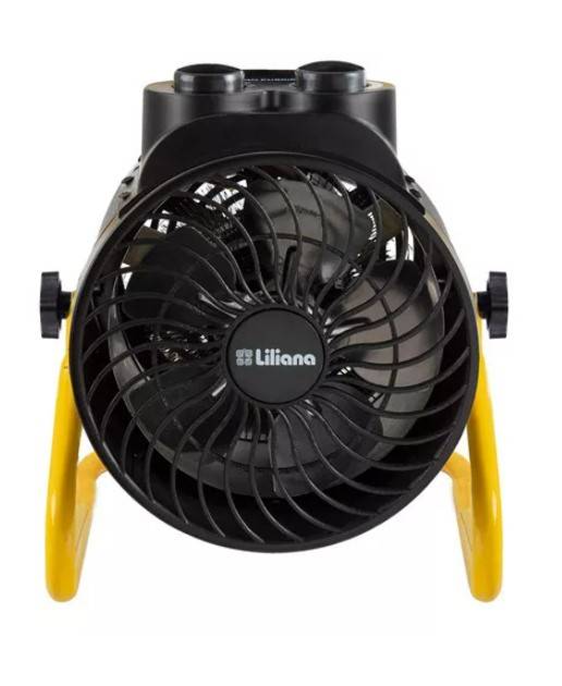 Caloventor Liliana Cfi810 Powertyhot Industrial 1500/3000W/Forzador Aire 305 M3/Reclinable/Metalico