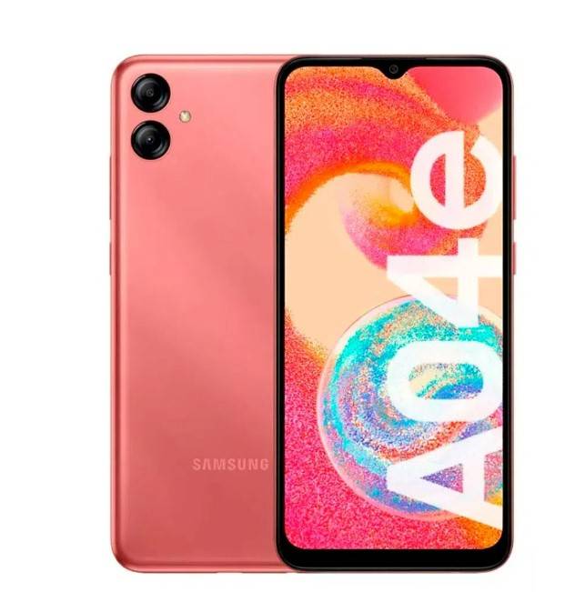 Celular Samsung Sm-A042Mzcfaro Galaxy A04E Copper (64/3Gb) Libre Mul