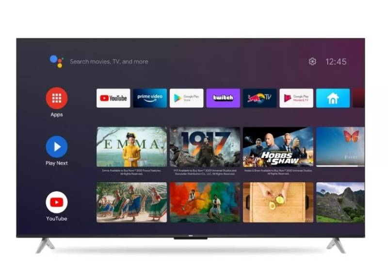 Led Rca 50 And50P6Uhd-F Smart 4K Android Google Assistant/Hdmi/Usb/Hdr/Bluetooth/C. Por Voz