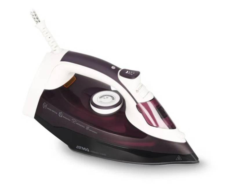 Plancha Atma Pav2453Pi Vapor Suela Ceramica/2000W/Tanque 330Ml/Antisarro